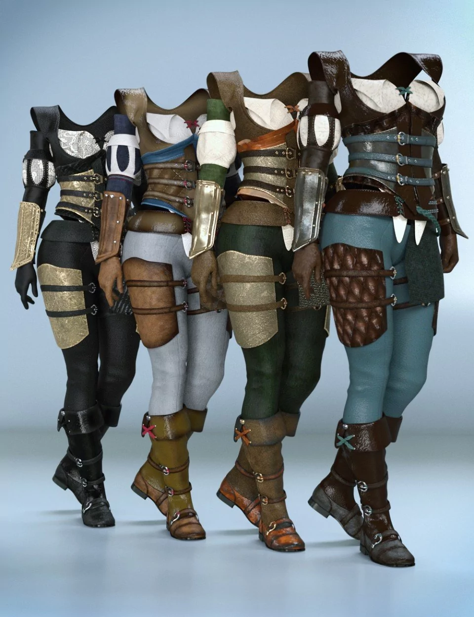 DForce Highlands Ranger Textures Freebies Daz 3D