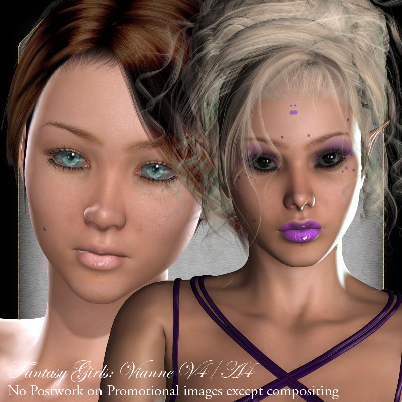 Fantasy Girls: Vianne V4/A4
