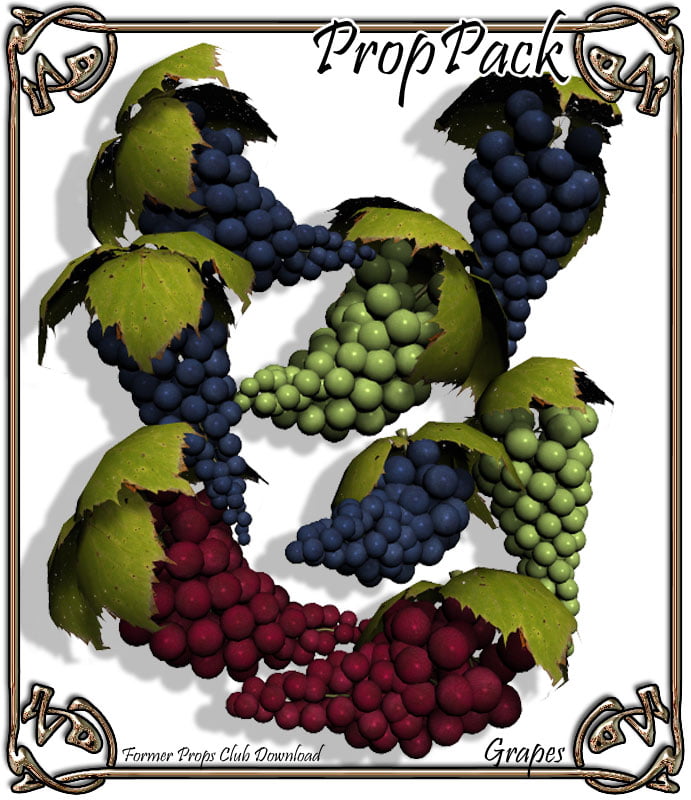 Props Pack - Grapes