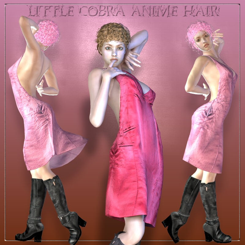 Little Cobra Anime Hair