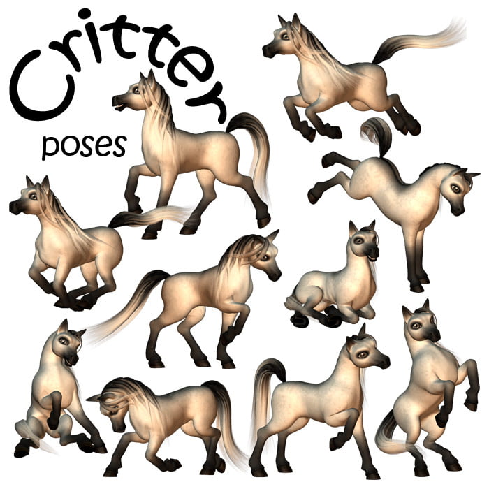 Critter Poses for Diamond