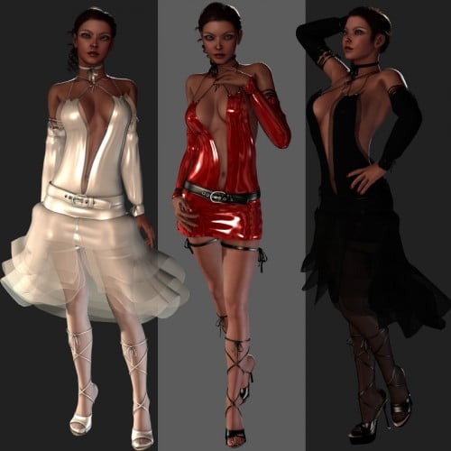 Melissa Clothing Bundle(14 Figure) for Victoria 4.2 + Bonus (63 Camera)