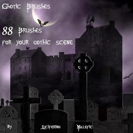 Gothic Brushes for PS7 by LM