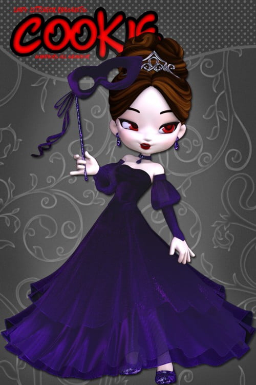 Goth Gown for Cookie