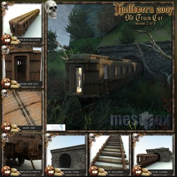 ANN Halloween 2007 - The Old Train Car