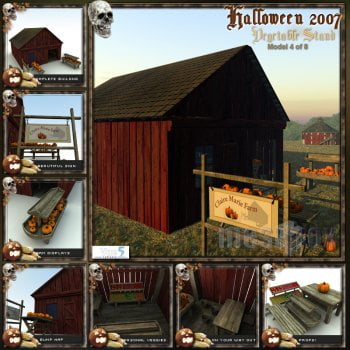 ANN Halloween 2007 - The Pumpkin and Vegetable Stand