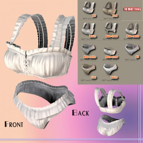 Ruffle Lingerie for A3