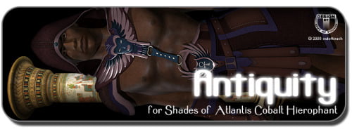 ANTIQUITY for Shades of Atlantis Cobalt Hierophant