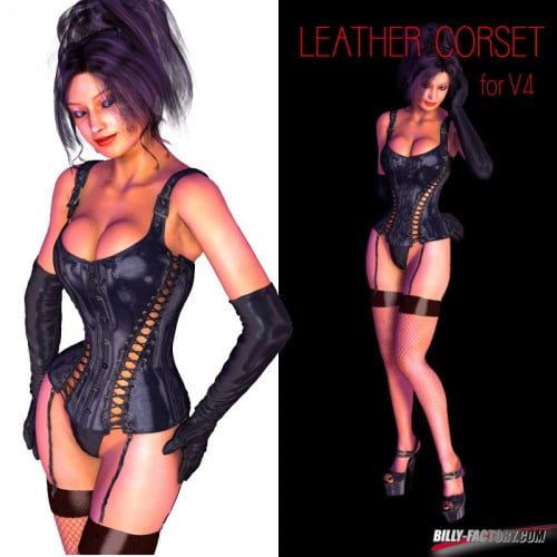 V4 Leather Corset