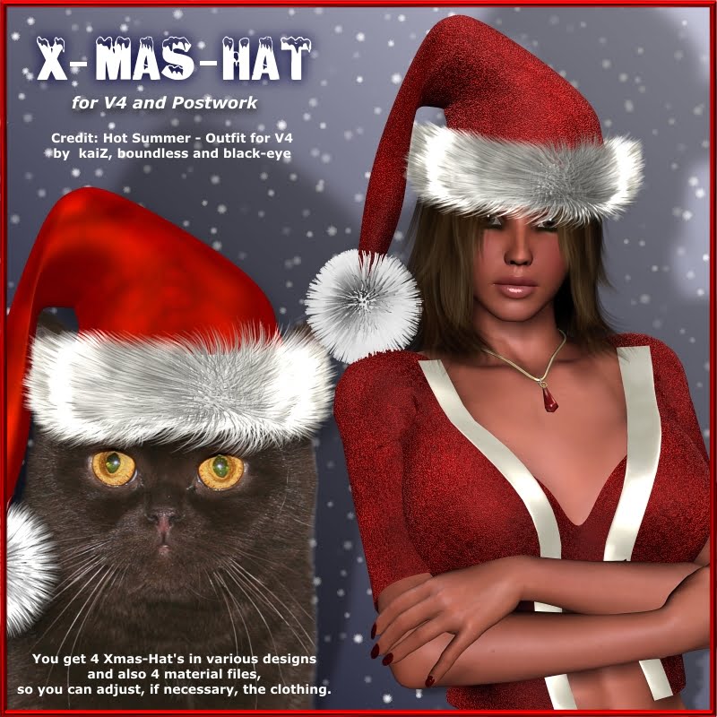 Xmas-Hat for Vicky 4 and Postwork