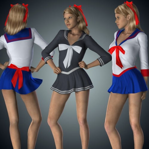 Hongyu's SchoolGirl 2 for V4