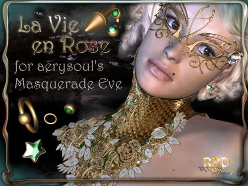 "La Vie en Rose" for AS-Masquerade Eve