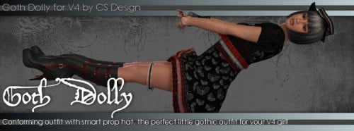 :: CS Goth Dolly ::