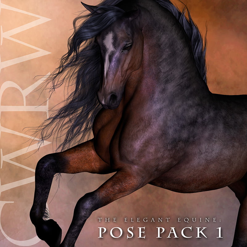 CWRW The Elegant Equine: Pose Pack 1