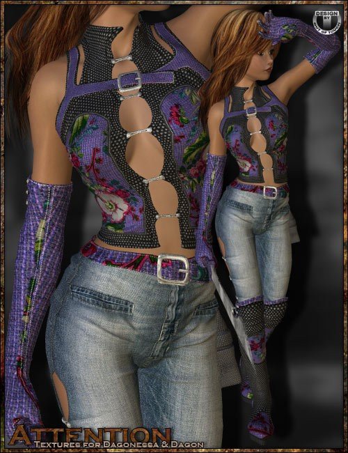 Attention - Textures for Dagonessa & Dagon