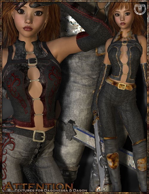 Attention - Textures for Dagonessa & Dagon