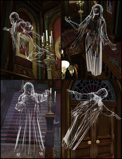 Haunted Mansion Poses