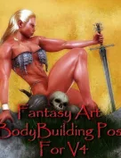 Fantasy Art and Bodybuilding Poses for V4
