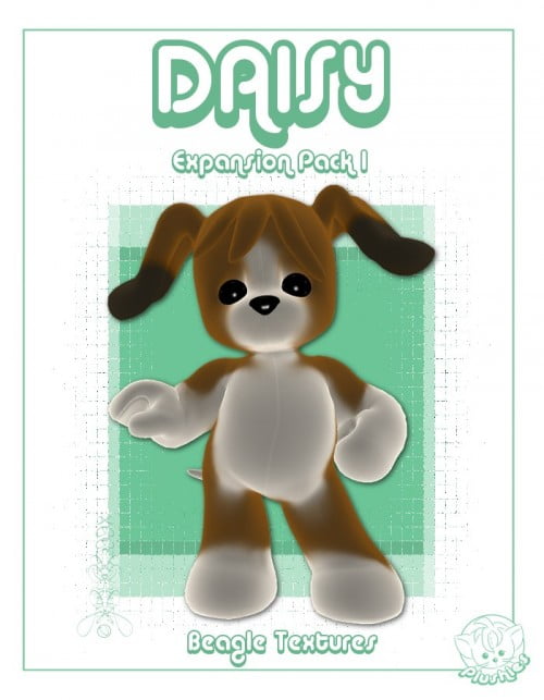 Plushies: Daisy Expansion Pack 1: Beagle Textures