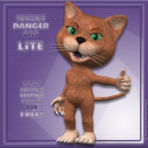 Secret Danger Cat – BASE Figure