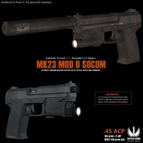 Mk 23 Mod 0 V2.0 - SOCOM Mk 23 Mod 0 V2.0 - SOCOM