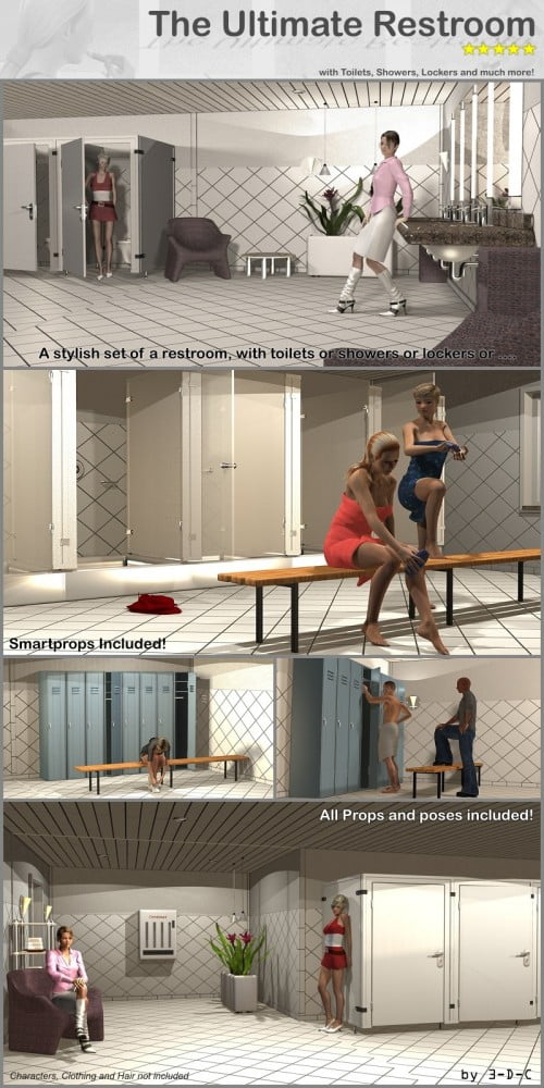 The Ultimate Restroom by 3-D-C