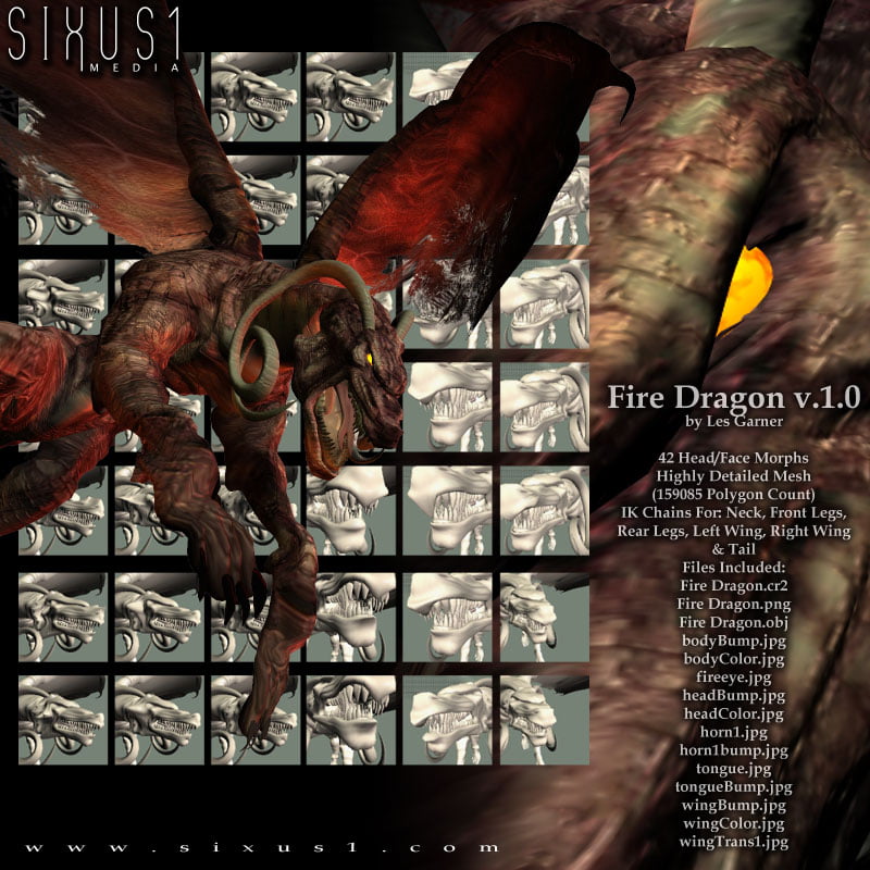 Fire Dragon from Sixus1 v.1.0