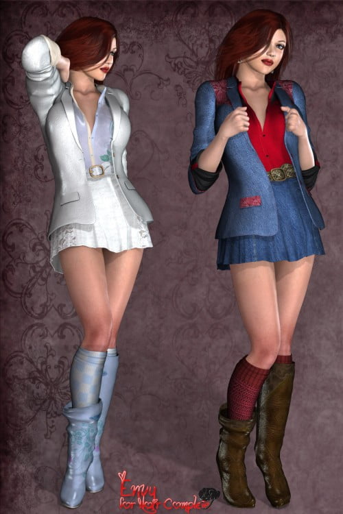 Envy Bundle for Noir Outfit Complete