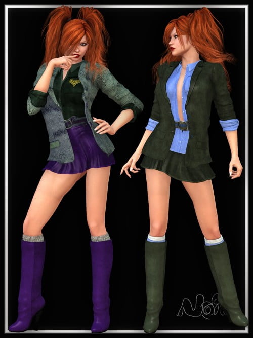 Noir Outfit Complete V4/A4/Elite