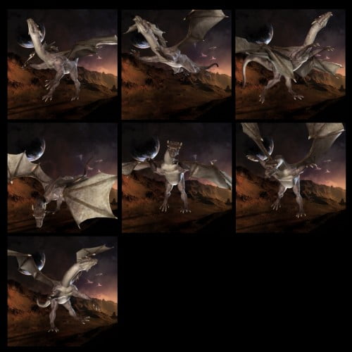 25 Poses for subdragon