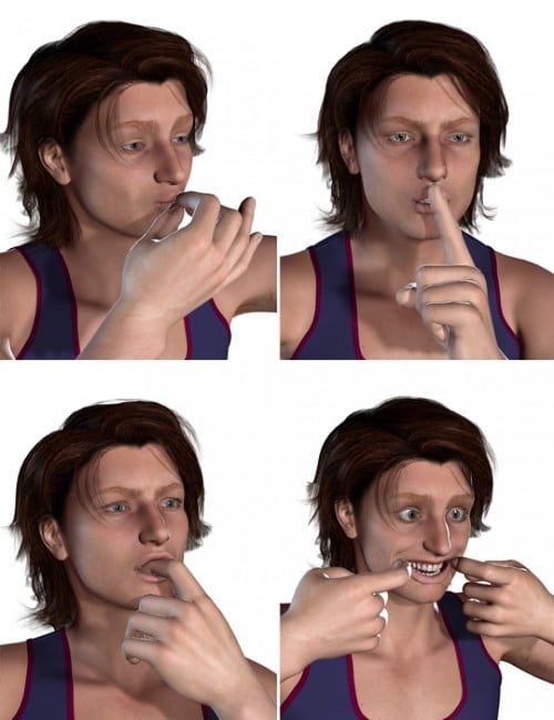 Expressive Drama Hand to Mouth