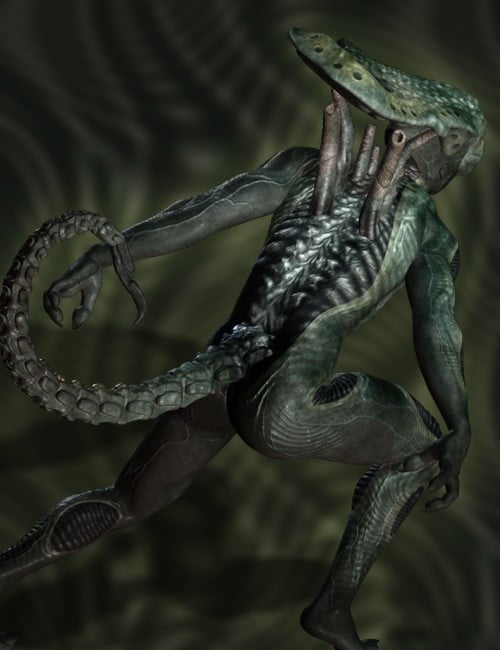 Gigalien Parts and Poses