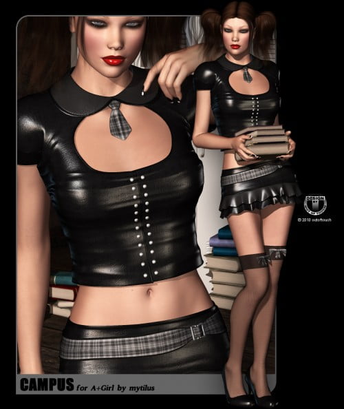 CAMPUS for A+ Girl by mytilus