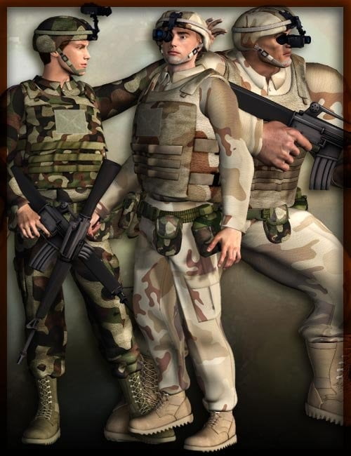 Modern Desert Soldier Bundle
