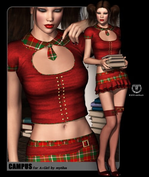 CAMPUS for A+ Girl by mytilus