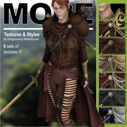MORE Textures & Styles for Dragonworld Wildenlander