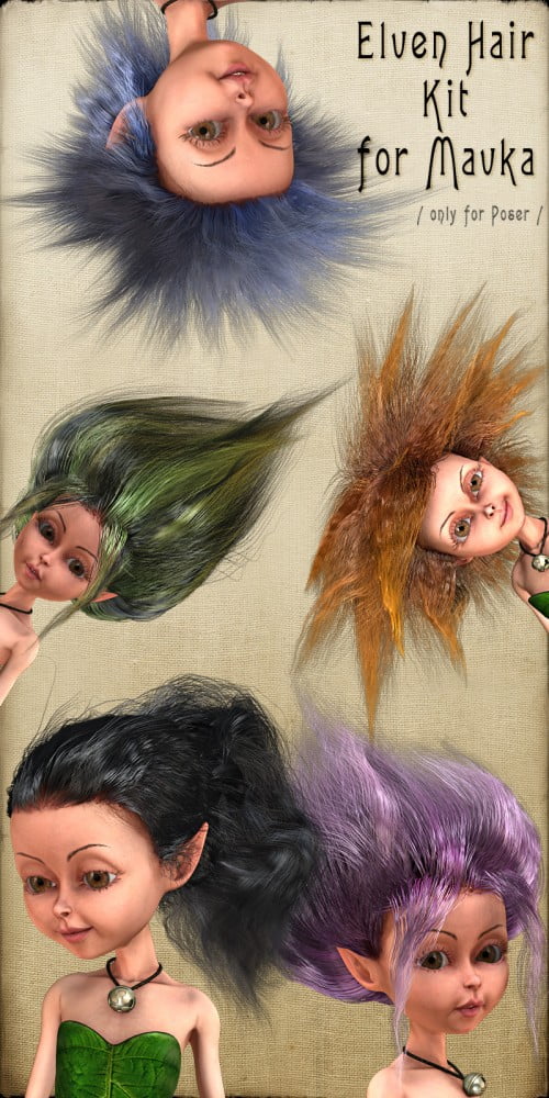 Elven Hair Kit for Mavka Elven Hair Kit for Mavka