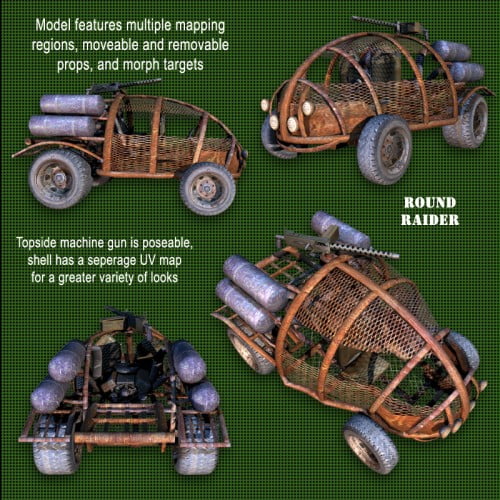 Roaring Out of the Wasteland! - Round Raider