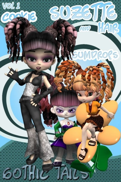 Gothic Tails - Cookie, GumDrops