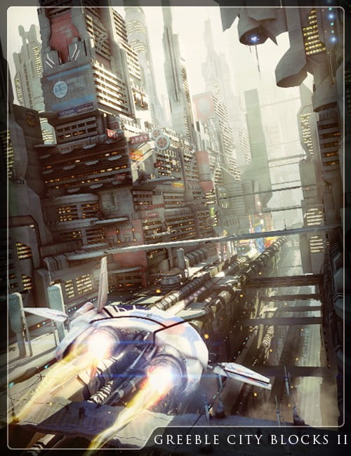 Greeble City Blocks 2