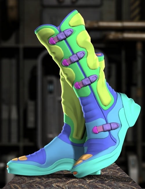 High-Tech Trekker Boots for V4 and A4