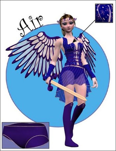 Anime Goddess - Elements