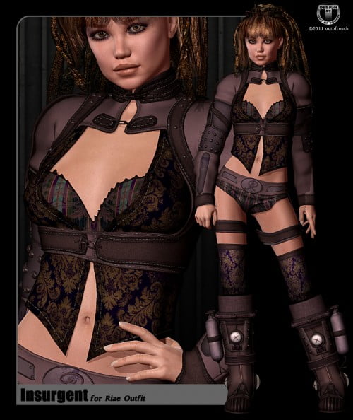 INSURGENT for Riae Outfit by Val3DArt