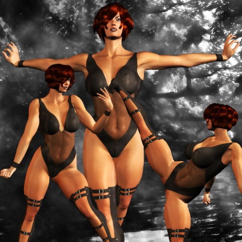 Bad Girl Exotic Pose Collection