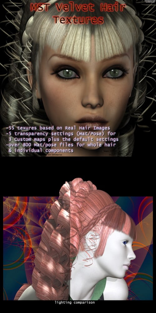 MST Velvet Hair Textures