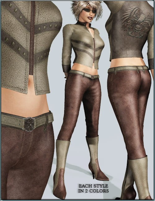 Biker Queen for Leather Suits for V4