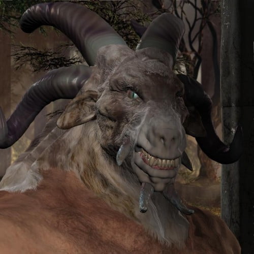 Wild Woodsman for Midnight Stories' Sabbatic Goat