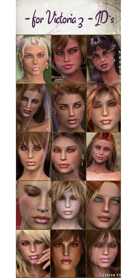 - for Victoria 3  - ID`s