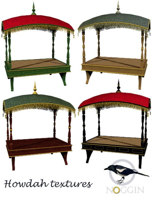Noggin's Howdah Add-on Textures