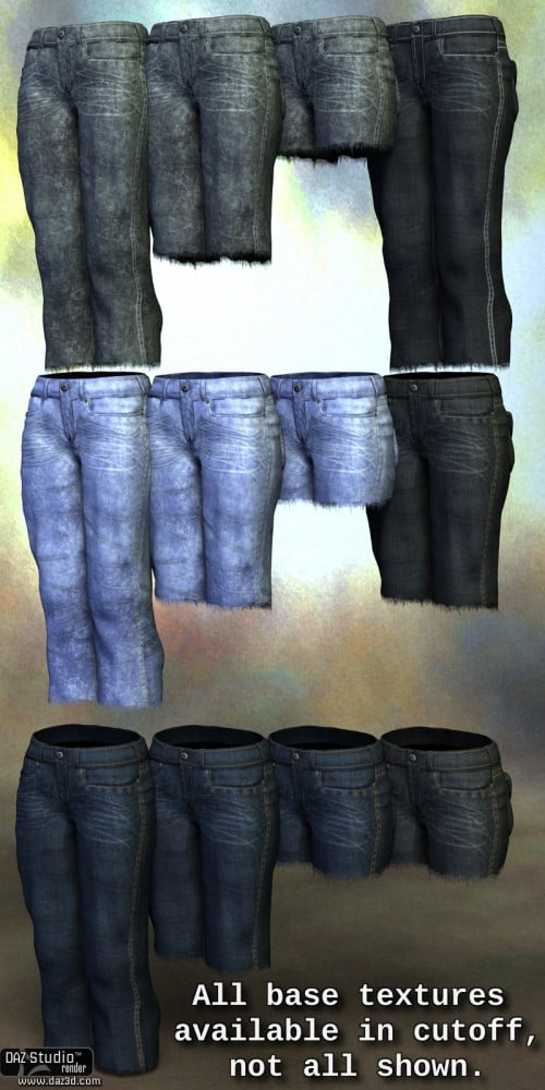 Sickle Straight Leg Jeans Texture Expansion